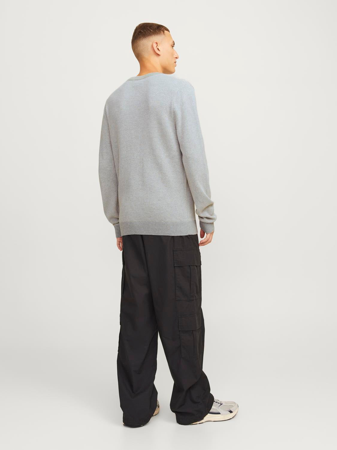 JJEGLOBE KNIT CREW NECK